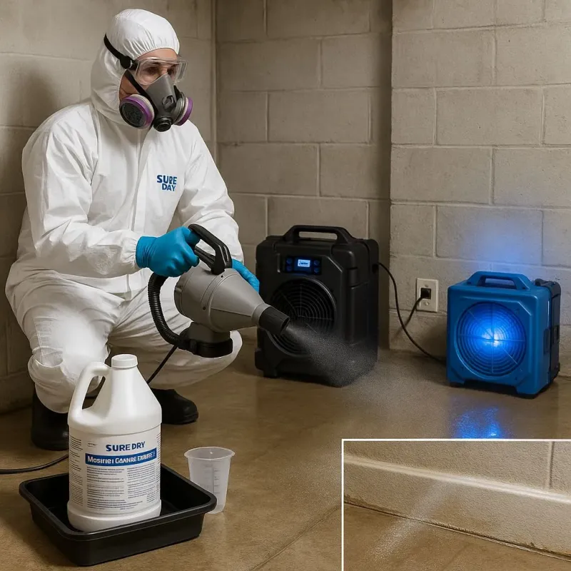 Sanitization and Odor Removal process in Mantua Township, NJ